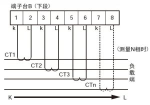 如使用改進(jìn)型，還可利用第四個CT測量N相。